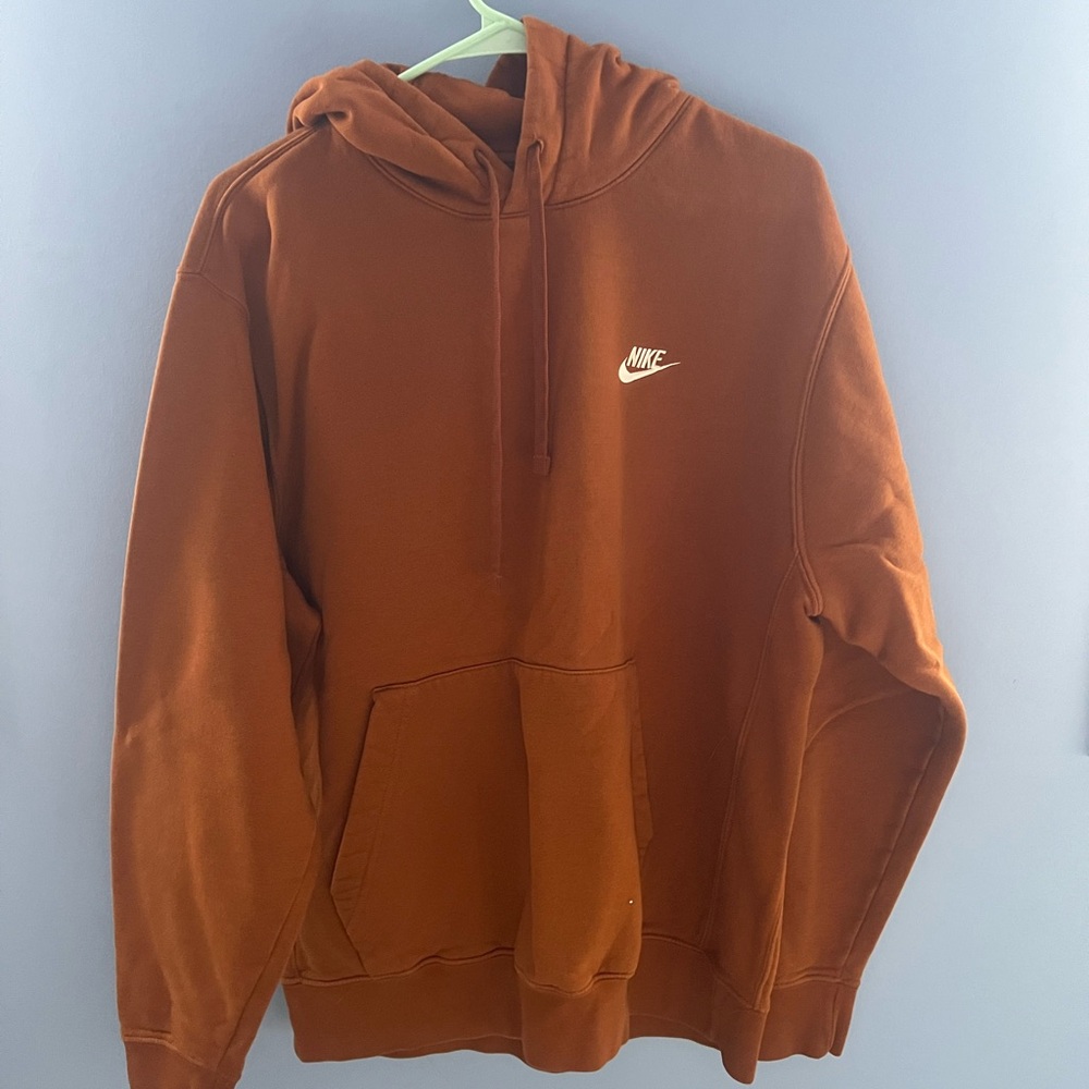 Burnt Orange Nike Hoodie